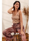 Pantaloni cu talie înaltă Cappuccino PR21940 - Magazin online - Boutique